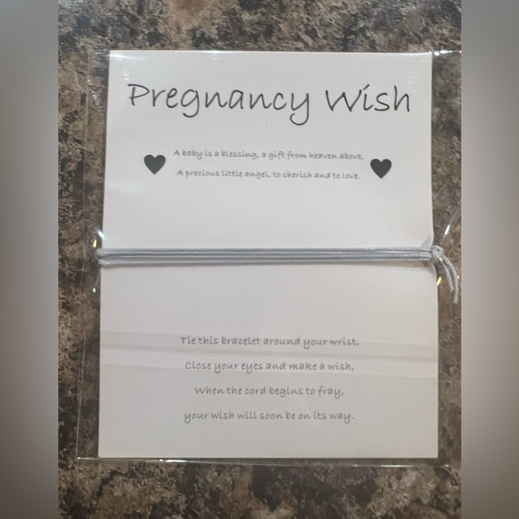 $2 MAKE A WISH JEWELRY CARD. NEW. $2 WITH ANY $10 ORDER OR MORE - Picture 2 of 9
